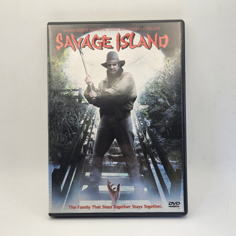 Savage Island DVD 2004 Ardustry Horror Thriller Movie Cult Classic Don S Davis